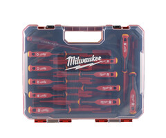 MILWAUKEE SCHROEVENDRAAIERSET "TRI-LOBE"  VDE 12-delig