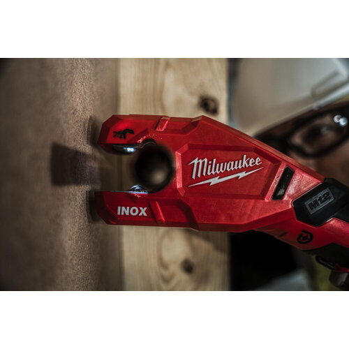 MILWAUKEE M12 PCSS RAPTOR™ PIJPSNIJDER ROESTVAST STAAL