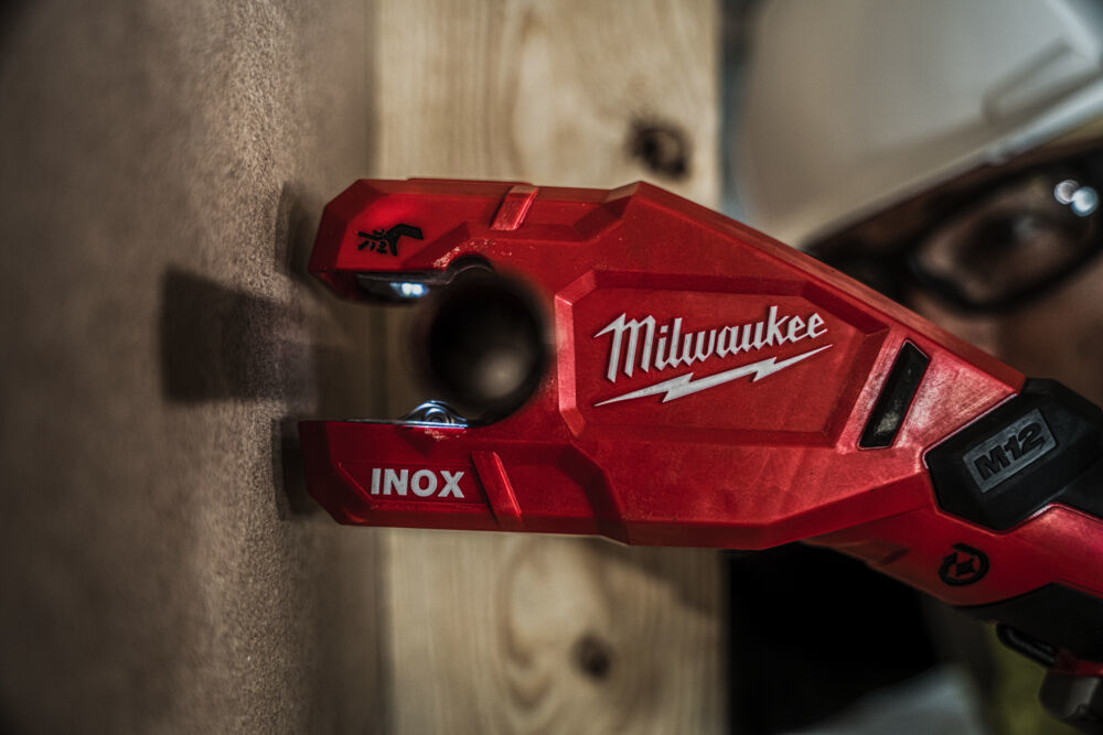 MILWAUKEE M12 PCSS RAPTOR Pijpsnijder RVS
