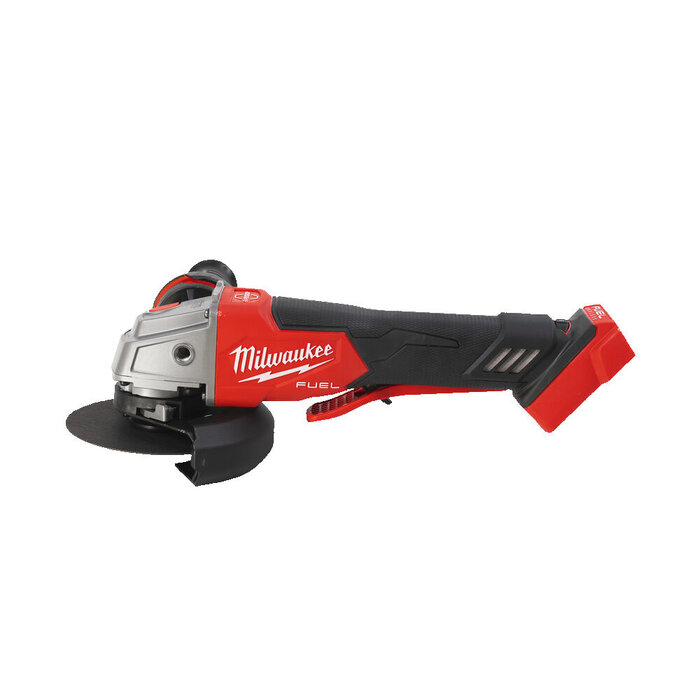 MILWAUKEE M18 FSAGV125XPDB HAAKSE SLIJPMACHINE MET PEDDELSCHAKELAAR, VARIABEL TOERENTAL EN REMFUNCTIE 125MM