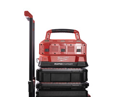 MILWAUKEE M18 PC6 EU PACKOUT compatibele lader voor 6 accu's