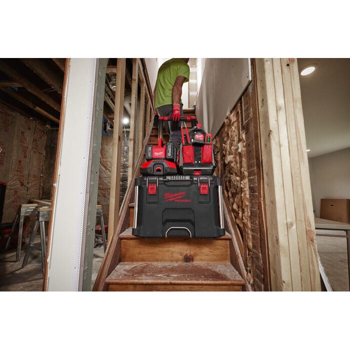 MILWAUKEE M18 PC6 EU PACKOUT compatibele lader voor 6 accu's