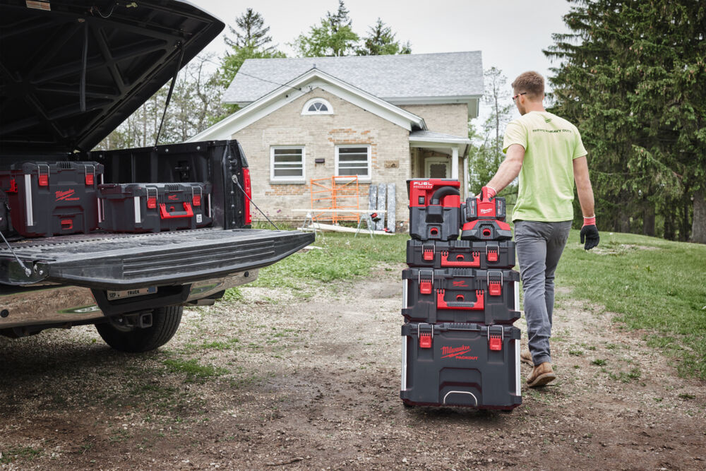 MILWAUKEE M18 PC6 EU PACKOUT compatibele lader voor 6 accu's