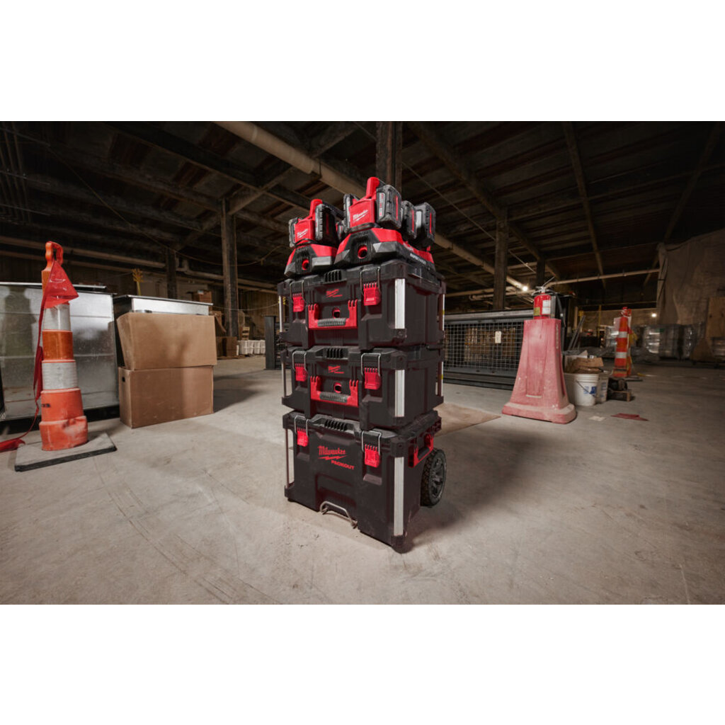MILWAUKEE M18 PC6 EU PACKOUT compatibele lader voor 6 accu's
