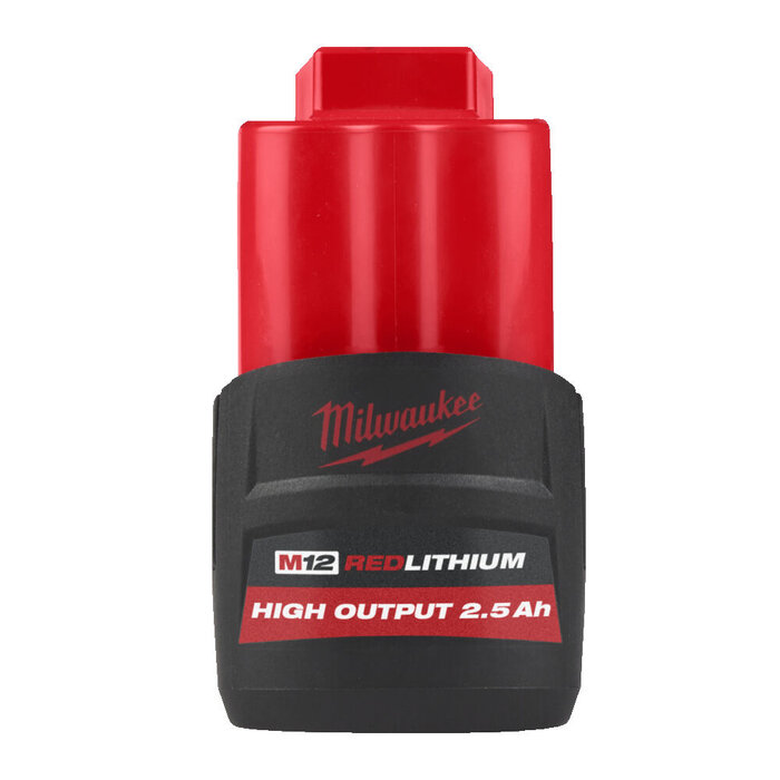 MILWAUKEE M12 HB2.5 High Output Accu 2,5 Ah