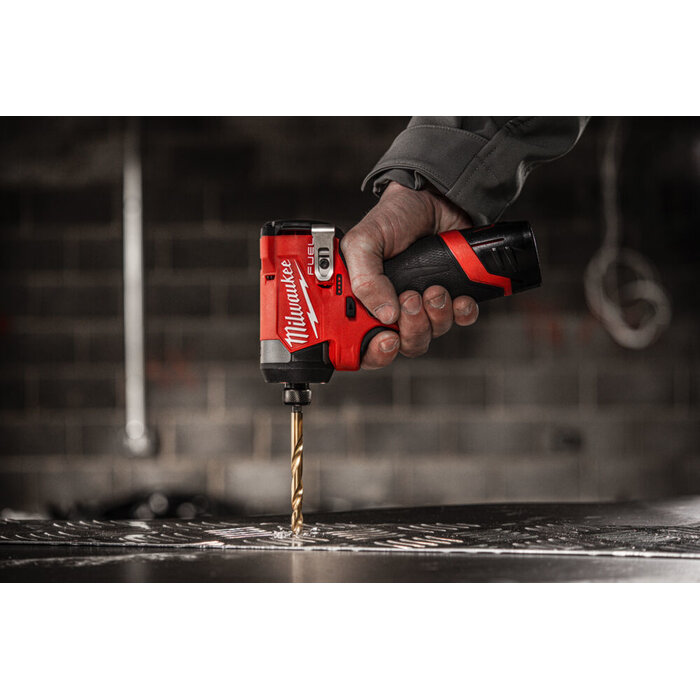 MILWAUKEE M12 FID2 FUEL ¼″ compacte hex slagschroevendraaier