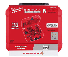 MILWAUKEE BIG HAWG MET CARBIDE-TANDEN SET