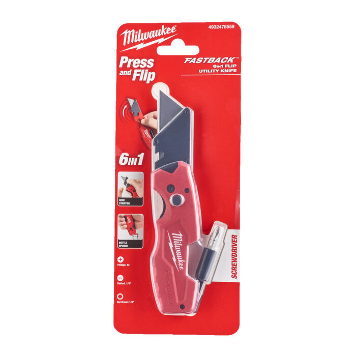 MILWAUKEE FASTBACK™ 6 in 1 zakmes