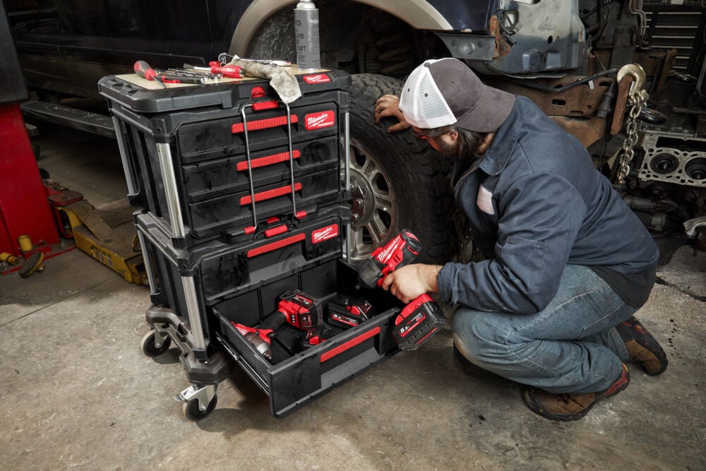 MILWAUKEE PACKOUT 4-Delige Transportation kit