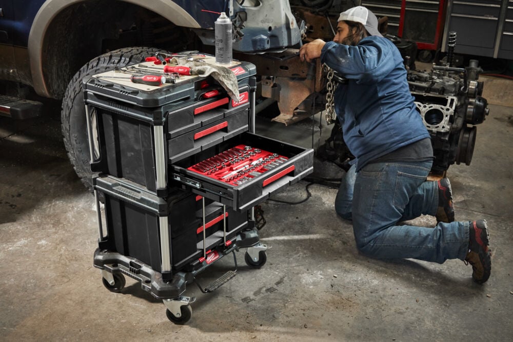 MILWAUKEE PACKOUT 4-Delige Transportation kit