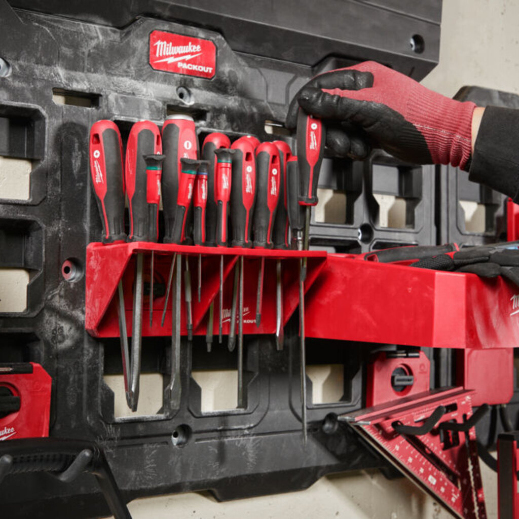 MILWAUKEE PACKOUT™ HOUDER VOOR SCHROEVENDRAAIERS