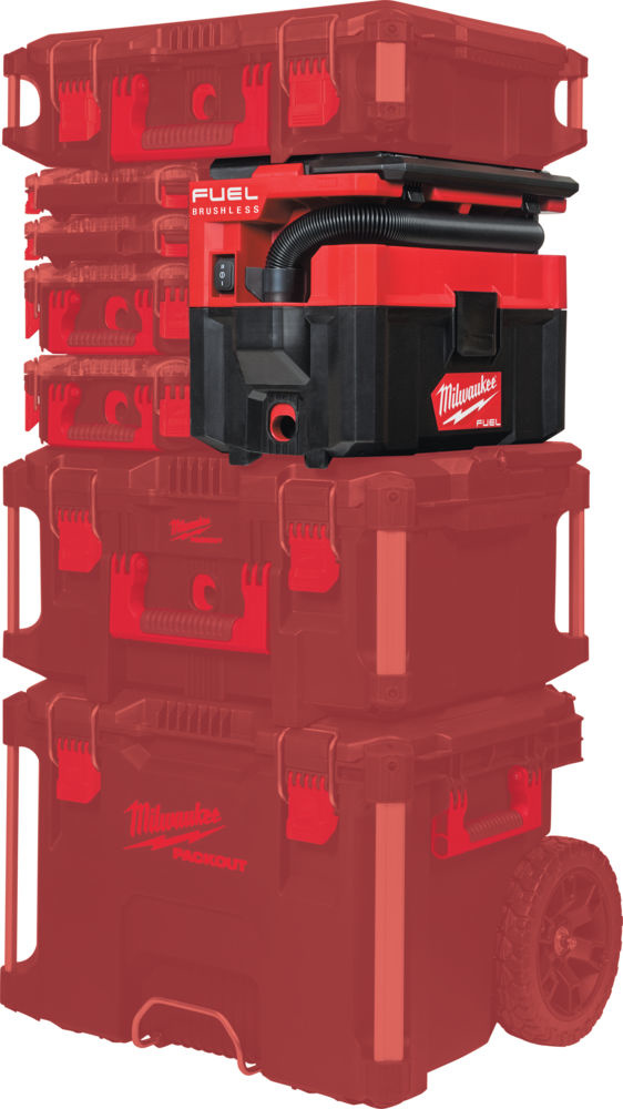 MILWAUKEE M18 FPOVCL FUEL PACKOUT nat/droogzuiger
