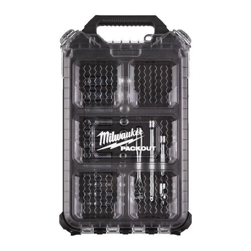 MILWAUKEE PACKOUT™ DOPPENSET 1/4” (28-delig)