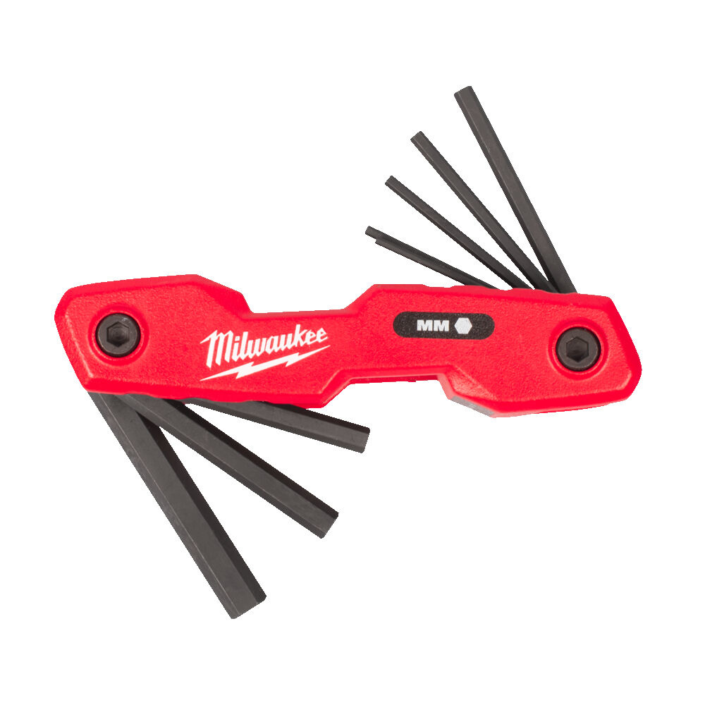 MILWAUKEE Inbussleutel set vouwbaar (8-delig)