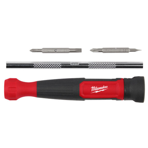 MILWAUKEE 4 IN 1 PRECISION MULTI-BIT SCREWDRIVER