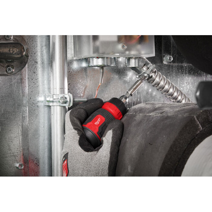 MILWAUKEE Schroevendraaier multi-Bit 8 in 1 ratelend compact