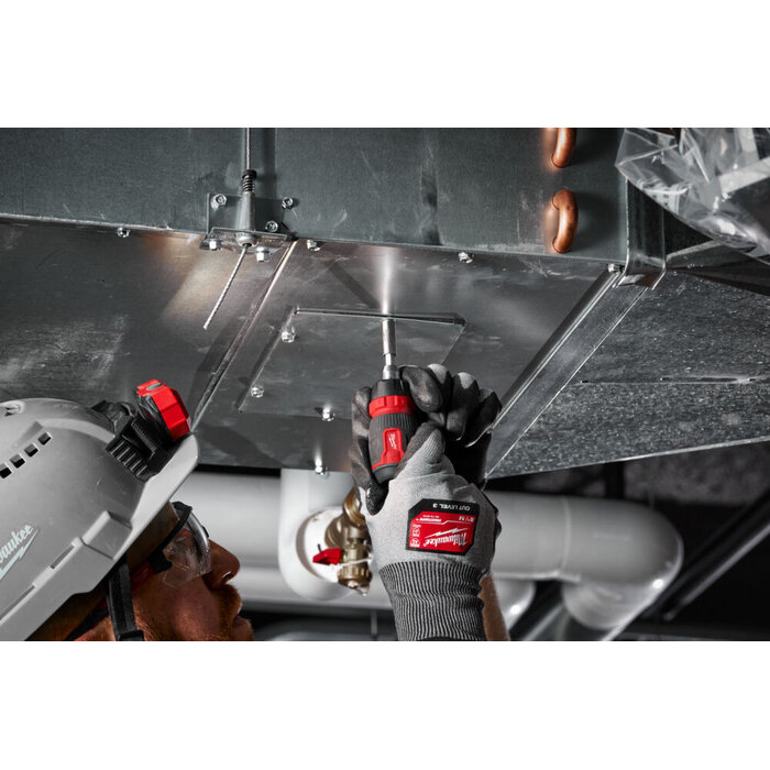 MILWAUKEE Schroevendraaier multi-Bit 8 in 1 ratelend compact