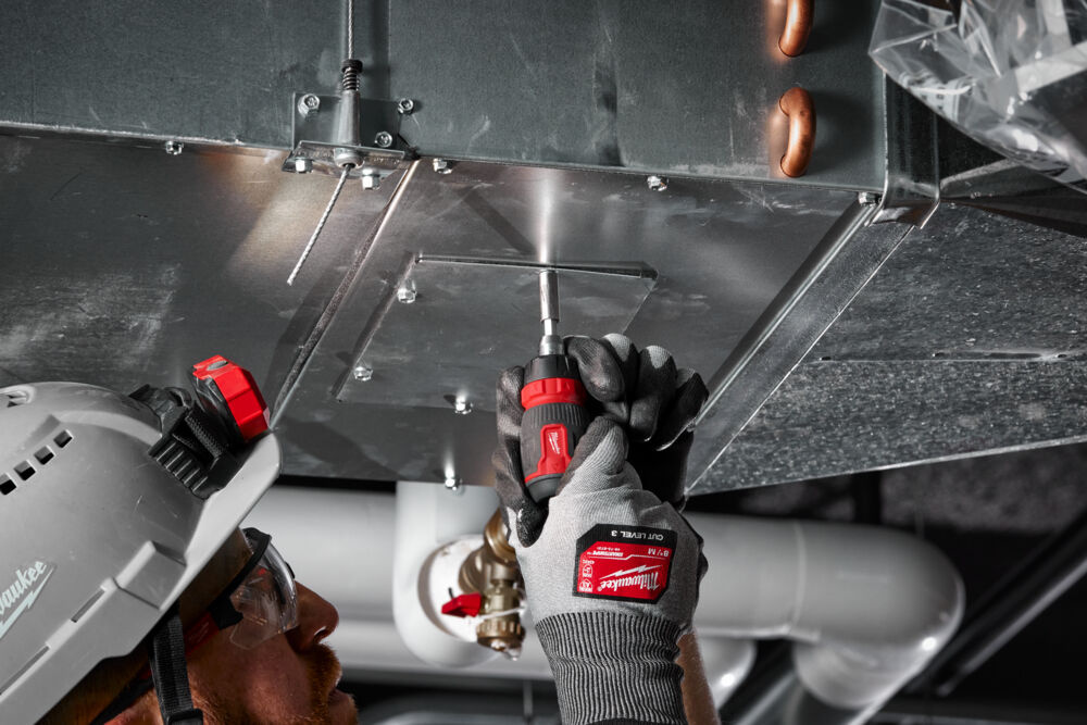MILWAUKEE Schroevendraaier multi-Bit 8 in 1 ratelend compact