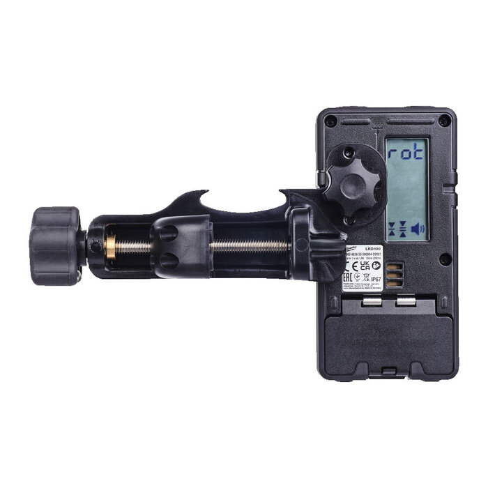 MILWAUKEE LRD100 Laser ontvanger lijn/roterende laser rood/groen 100M