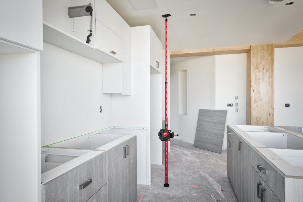 MILWAUKEE LMP 3,6 Meter extandable Laser Mounting Pole