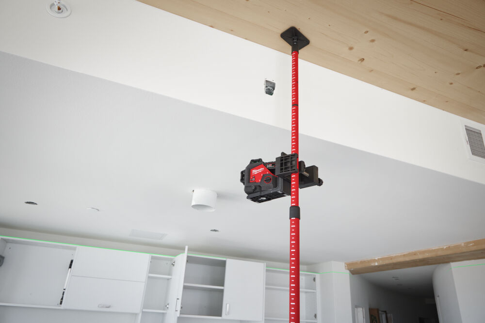 MILWAUKEE LMP 3,6 Meter extandable Laser Mounting Pole