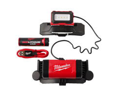MILWAUKEE L4 BOLTHL HOOFDLAMP 600 LUMEN USB-OPLAADBAAR