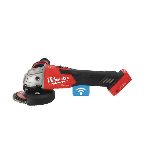 MILWAUKEE  M18 ONEFSAG125XB HAAKSE SLIJPER MET SCHUIFSCHAKELAAR EN SCHIJFREM 125 MM