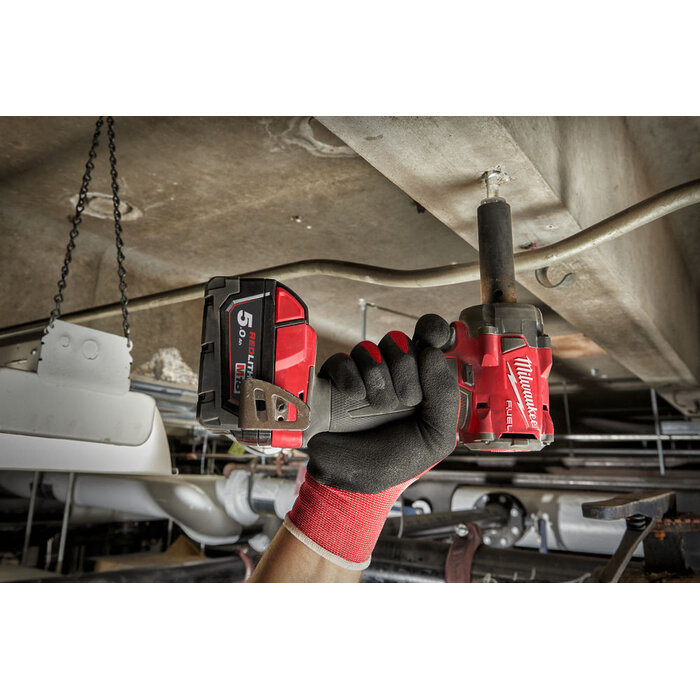 MILWAUKEE M18 FIW2P12 COMPACTE SLAGMOERSLEUTEL MET VERENDE BORGPEN ½″