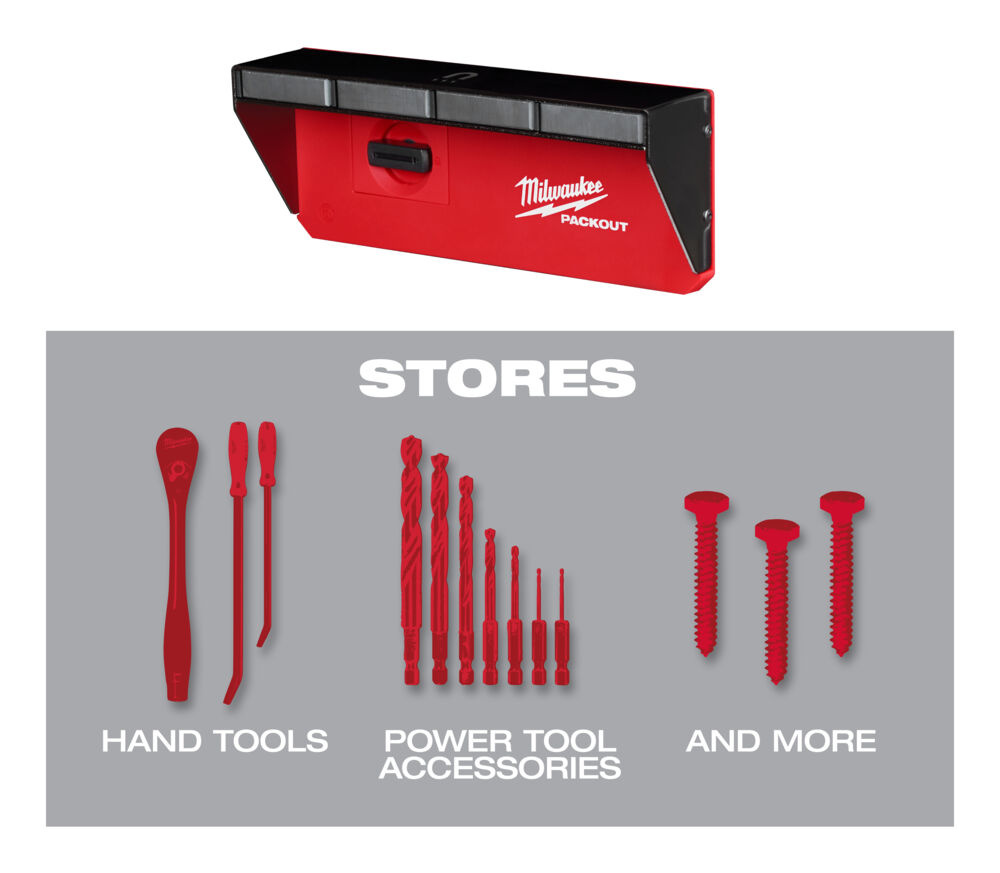 MILWAUKEE PACKOUT™ MAGNETISCH REK