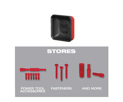 MILWAUKEE PACKOUT™ MAGNETISCHE BAKJES 10 x 10 CM