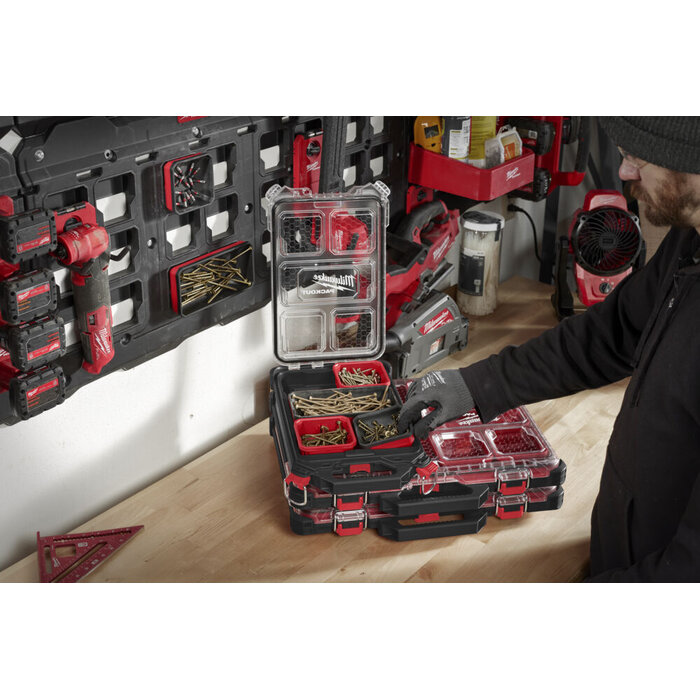 MILWAUKEE PACKOUT™ MAGNETISCHE BAKJES 10 x 20 CM