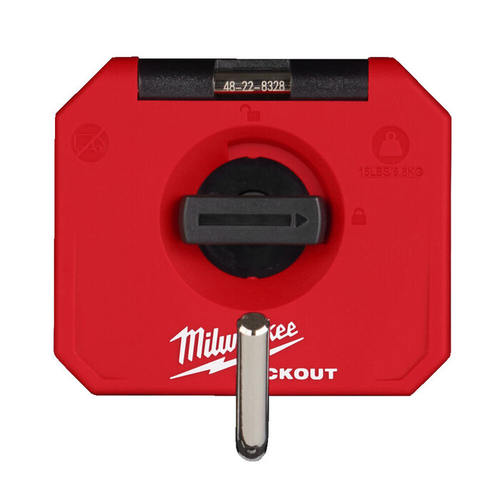 MILWAUKEE PACKOUT™ ENKELE RECHTE HAAK