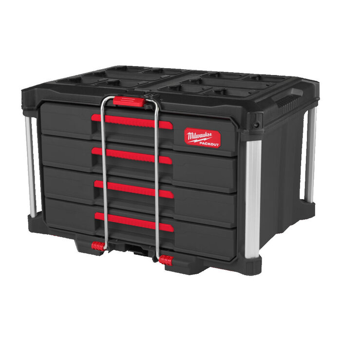 MILWAUKEE PACKOUT™ GEREEDSCHAPKOFFER MET 4 LADES