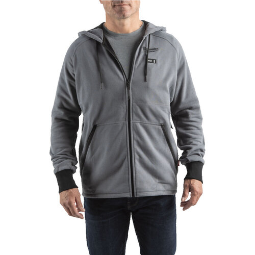 MILWAUKEE M12 HHGREY4 HOODIE VERWARMD