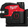 M12 CLL4P Groene kruislijnlaser/loodlaser 4 punten