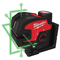 MILWAUKEE M12 CLL4P KRUISLIJNLASER™ MET 4 PUNTEN