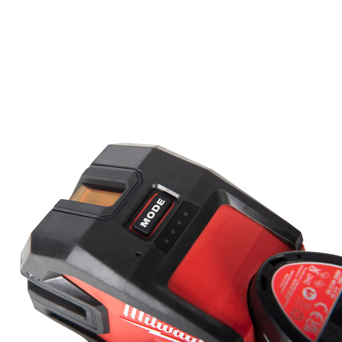 MILWAUKEE M12 CLL4P Groene kruislijnlaser/loodlaser 4 punten