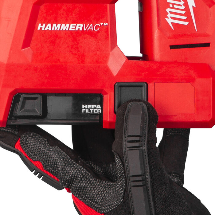 MILWAUKEE M18 FCDDEXL COMPACTE SPECIALE STOFAFZUIGING VOOR M18 FUEL™ 26 MM SDS-PLUS HAMERS