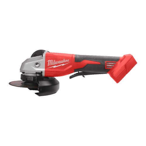 MILWAUKEE M18 BLSAG125XPD KOOLBORSTELLOZE 125 MM HAAKSE SLIJPER MET PEDDELSCHAKELAAR