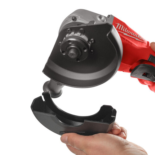 MILWAUKEE M18 BLSAG125XPD KOOLBORSTELLOZE 125 MM HAAKSE SLIJPER MET PEDDELSCHAKELAAR