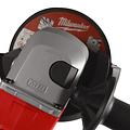 MILWAUKEE M18 BLSAG125XPD KOOLBORSTELLOZE 125 MM HAAKSE SLIJPER MET PEDDELSCHAKELAAR