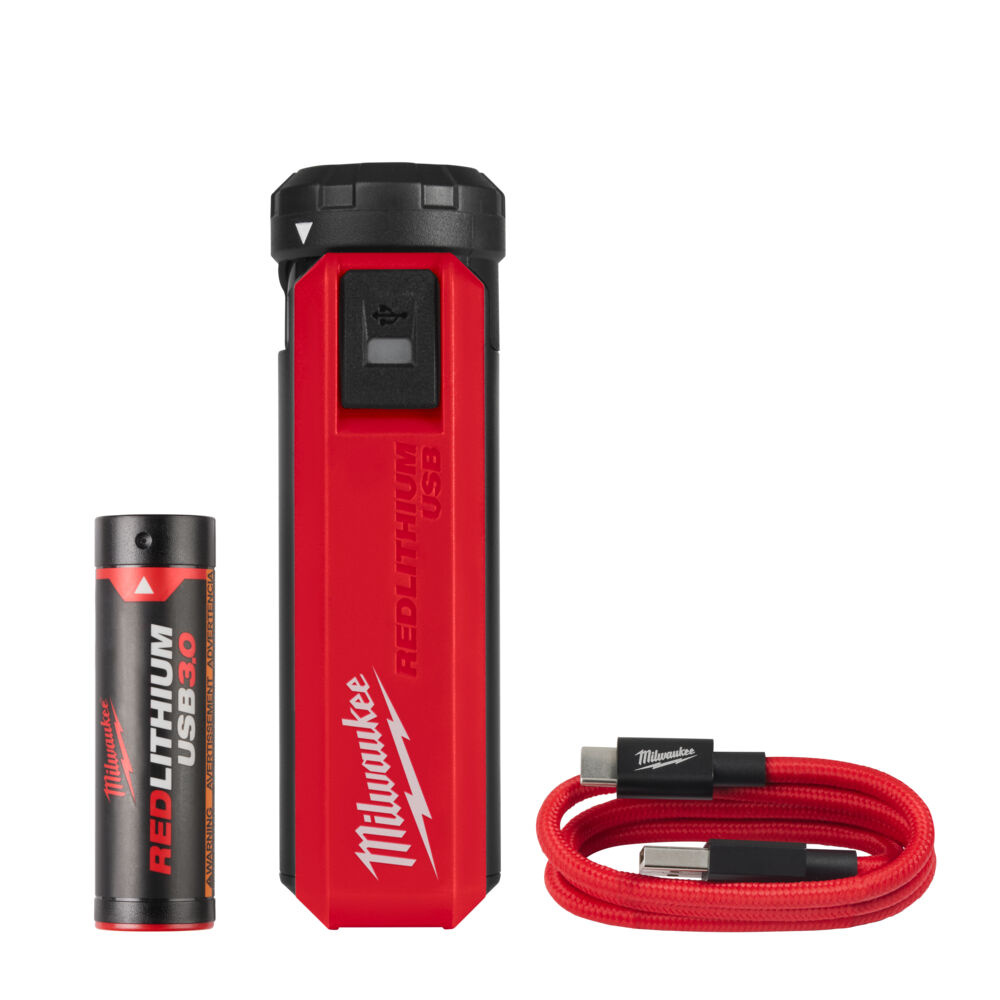 MILWAUKEE L4 PPS-301 EDLITHIUM USB Accu en oplader set