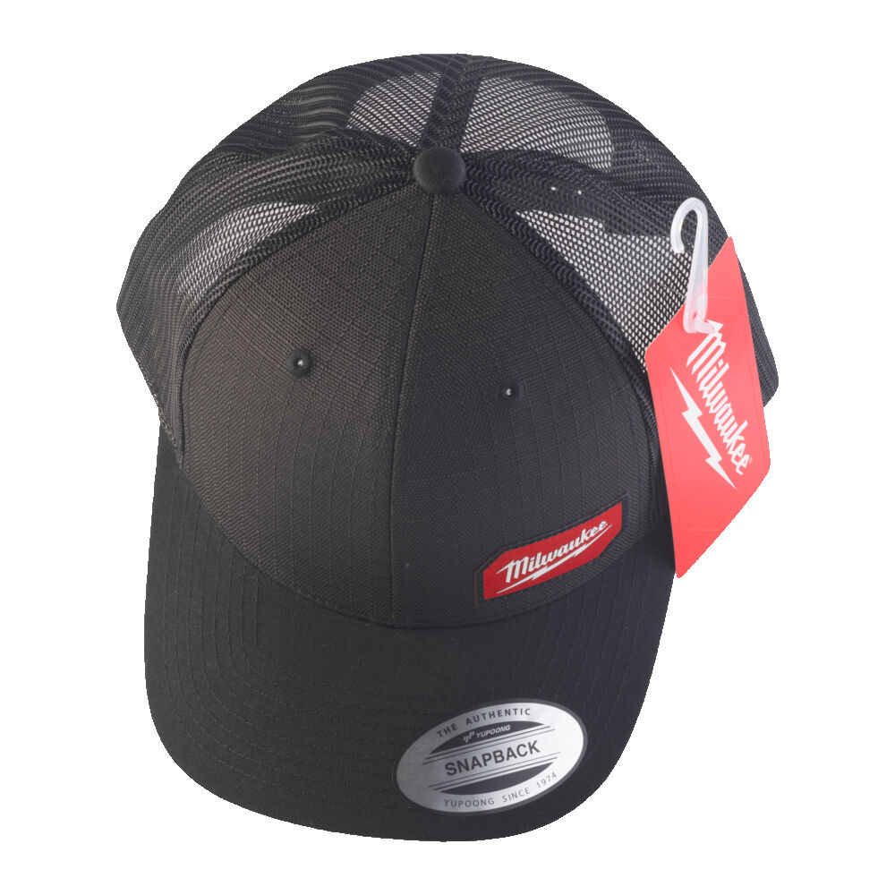 MILWAUKEE STCBL Snapback trucker cap Zwart