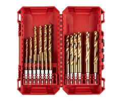 MILWAUKEE Shockwave HSS-G Tin Red Hex boren set