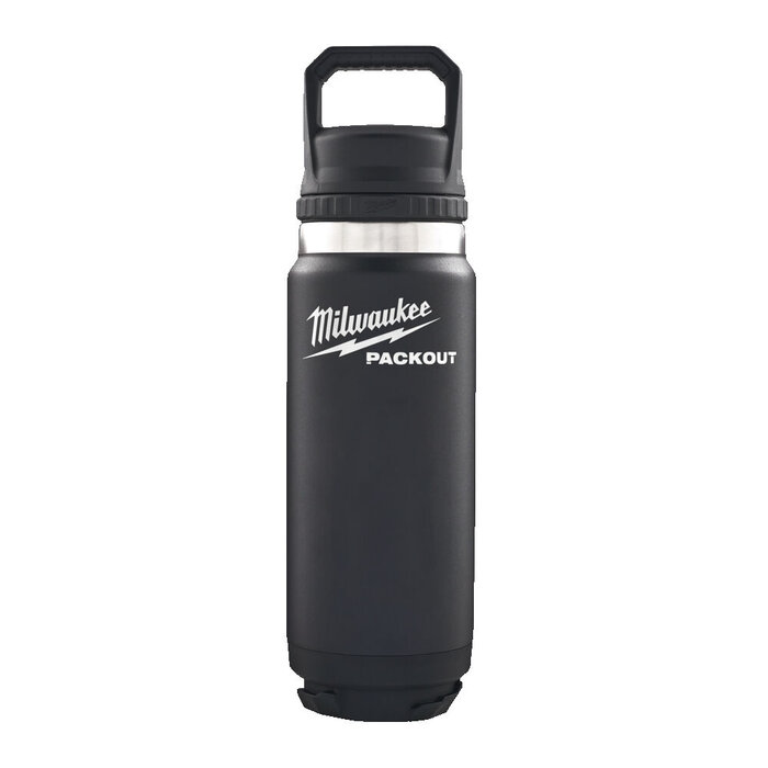MILWAUKEE PACKOUT 710 ml fles met deksel rood