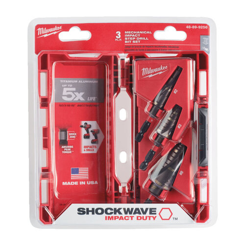 MILWAUKEE SHOCKWAVE™ IMPACT DUTY STAPPENBOREN (3-DELIGE)