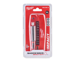 MILWAUKEE SHOCKWAVE  Schroefbit set 12-delig zakformaat