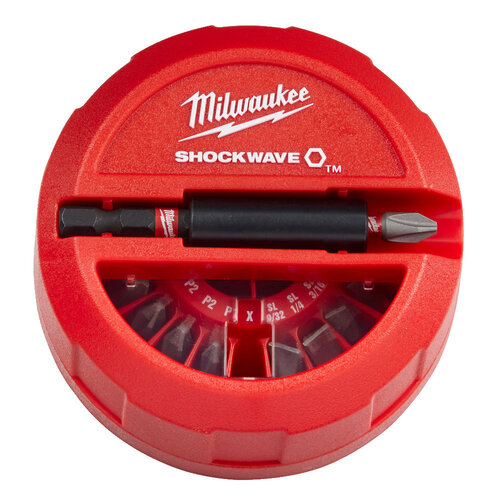 MILWAUKEE SHOCKWAVE™ IMPACT DUTY SETS PUCK SET 15-DELIGE