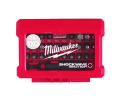 MILWAUKEE SHOCKWAVE Schroefbit Set 32-delig Torx