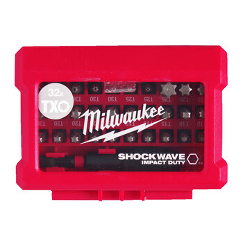 MILWAUKEE SHOCKWAVE Schroefbit Set 32-delig Torx